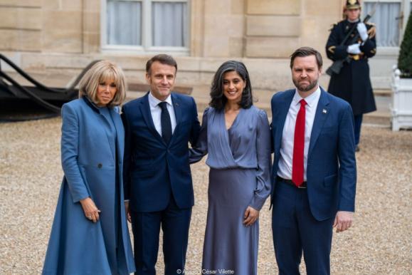 Macron et sa femme
