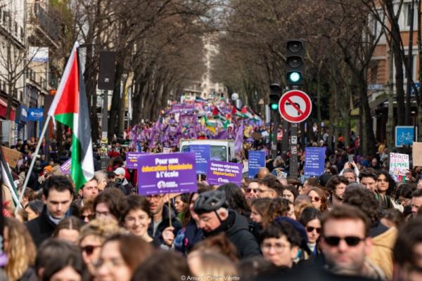 Manifestation féministe du 8 mars