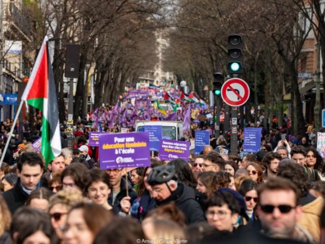 Manifestation féministe du 8 mars